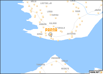 map of Pärna