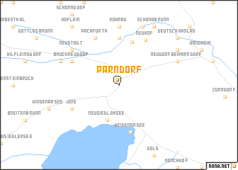 map of Parndorf