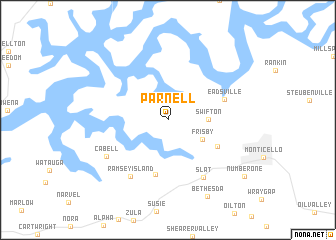 map of Parnell