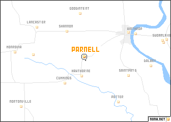 map of Parnell