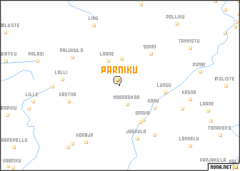 map of Pärniku