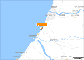 map of Paroa