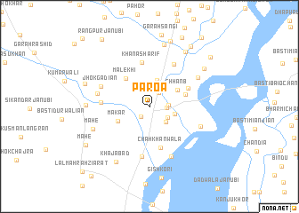 map of Paroa
