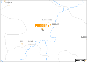 map of Paro Baya