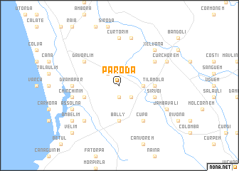 map of Paroda