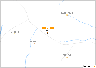 map of Parodi