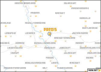 map of Parois