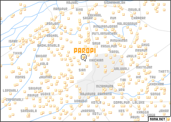 map of Paropi