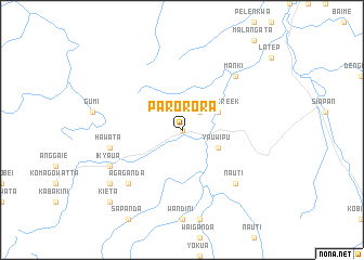 map of Parorora