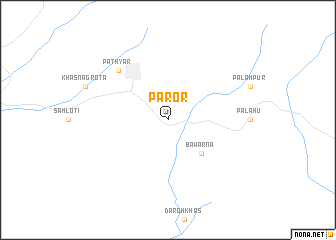 map of Paror