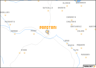 map of Parotani