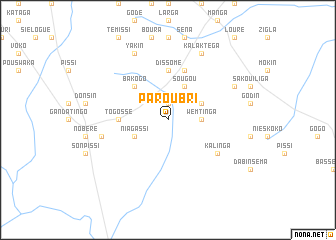 map of Paroubri