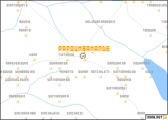 map of Paroumba Mandé