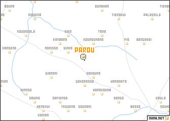 map of Parou