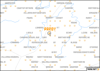 map of Paroy