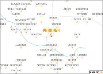 map of Párraga