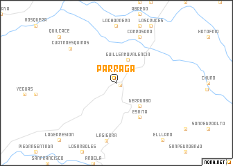 map of Párraga