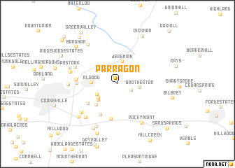 map of Parragon