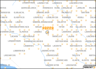 map of Parra