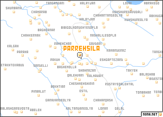 map of Parreh Sīlā