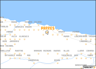 map of Parres