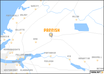 map of Parrish