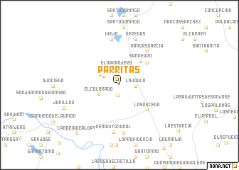 map of Parritas