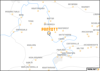 map of Parrott