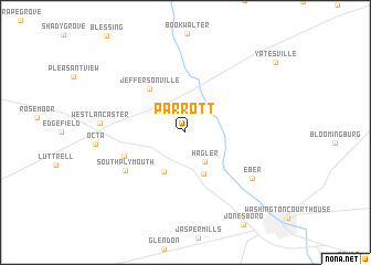 map of Parrott