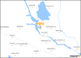 map of Parr