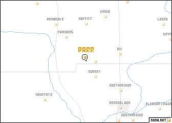 map of Parr