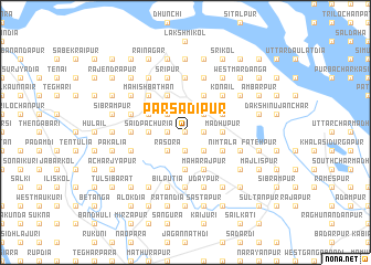 map of Pār Sādipur