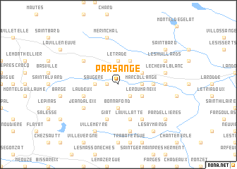 map of Parsange