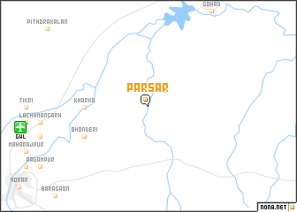 map of Pārsar