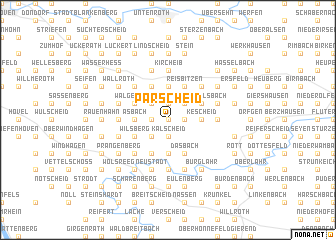 map of Parscheid