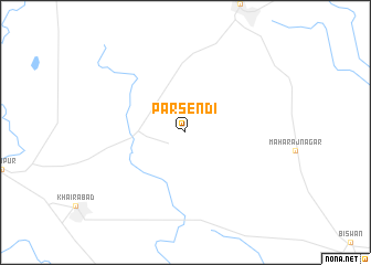 map of Parsendi