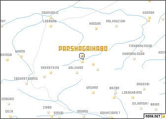 map of Parshagai Hābo