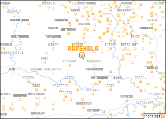 map of Parshāla