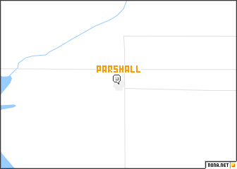 map of Parshall