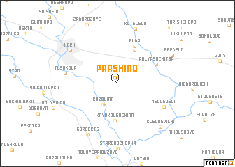 map of Parshino
