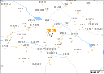 map of Pärsi