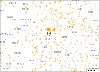 map of Parsī