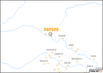 map of Parsma