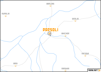 map of Pārsoli