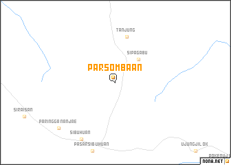 map of Parsombaan