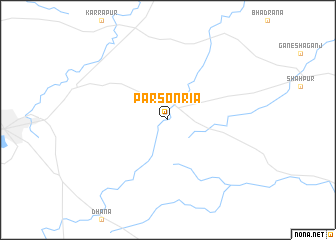 map of Parsonria