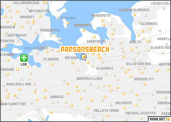 map of Parsons Beach