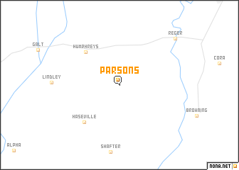 map of Parsons