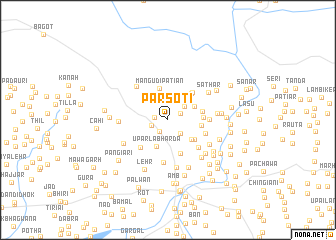 map of Parsoti