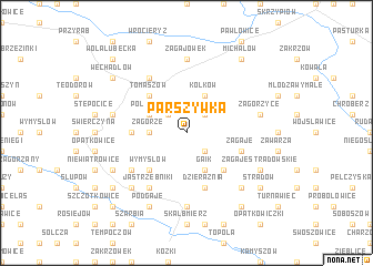 map of Parszywka